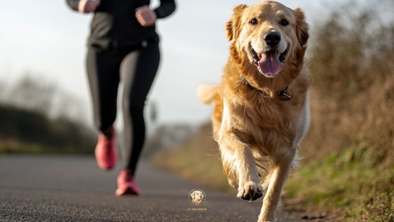 canicross Golden Retriever